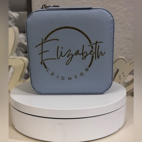 CUSTOM ENGRAVED Travel Jewelry box - Picture 6 of 6